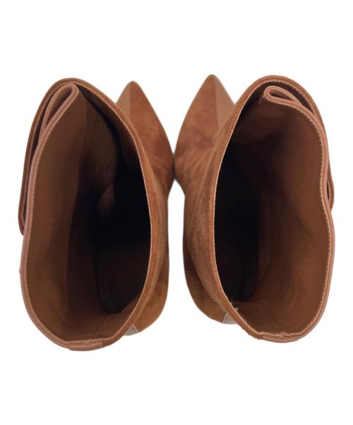 HERMES（エルメス）HERMES (エルメス) ショートブーツ ブラック サイズ:SIZE 37 1/2の古着・服飾アイテム