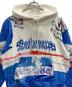 4.W.A JEWELRY SUPPLY (フォーダブルエー ジュエリー サプライ) CANNABIS TOKYO (キャナビス トーキョー) JACKPOT (ジャックポット) HOODIE MULTI ブルー サイズ:S：10000円