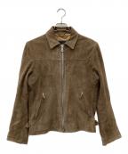 ）の古着「SUEDE SINGLE RIDERS」｜ブラウン