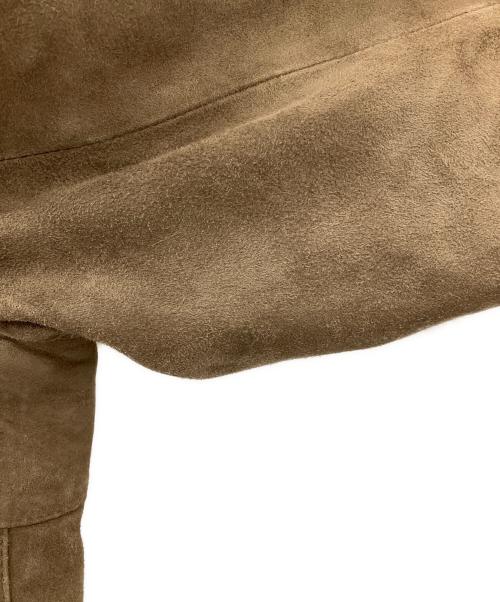 Cinquanta（チンクワンタ）Cinquanta (チンクワンタ) SUEDE SINGLE RIDERS ブラウン サイズ:44の古着・服飾アイテム