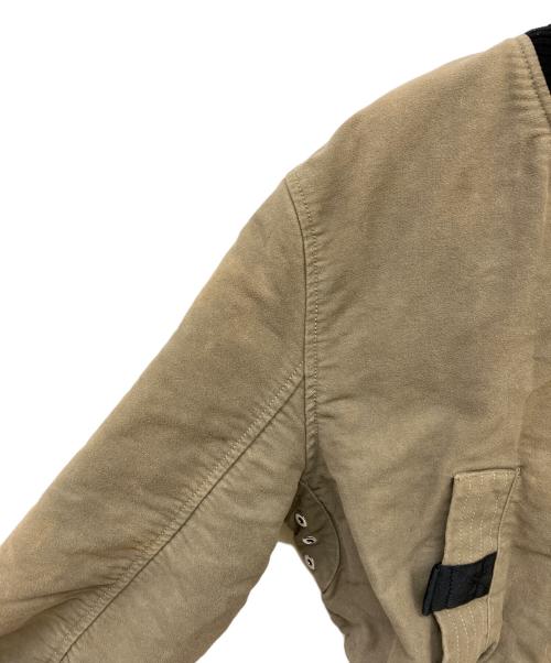 DIESEL（ディーゼル）DIESEL (ディーゼル) zip design crop blouson カーキ サイズ:XSの古着・服飾アイテム