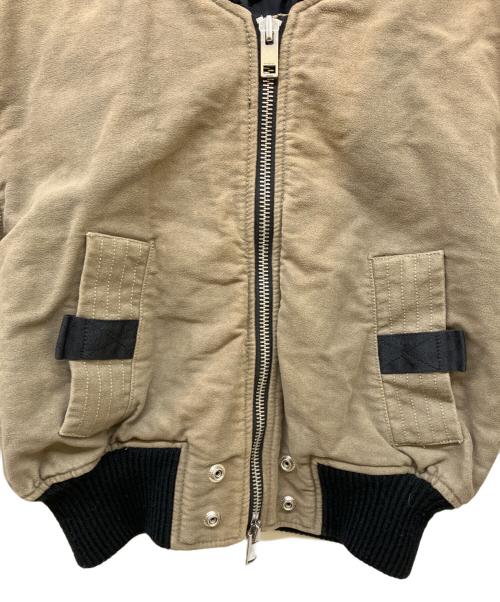 DIESEL（ディーゼル）DIESEL (ディーゼル) zip design crop blouson カーキ サイズ:XSの古着・服飾アイテム
