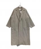 SOEJUソージュ）の古着「ウールリバーローブコート」｜ベージュ