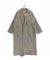 SOEJU（ソージュ）の古着「ウールリバーローブコート」｜ベージュ