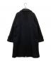 SOEJU (ソージュ) ジーロンラムステンカラーコート ブラック サイズ:M 未使用品：22000円