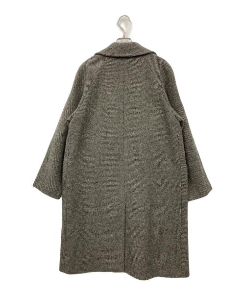 MARGARET HOWELL（マーガレットハウエル）MARGARET HOWELL (マーガレットハウエル) ウールロングコート グレー サイズ:2の古着・服飾アイテム