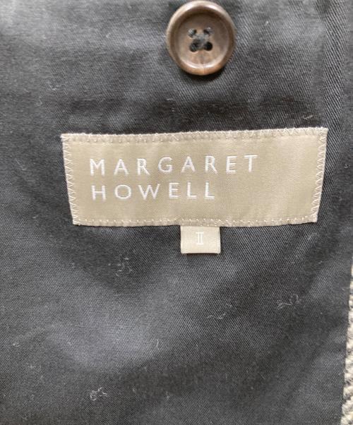 MARGARET HOWELL（マーガレットハウエル）MARGARET HOWELL (マーガレットハウエル) ウールロングコート グレー サイズ:2の古着・服飾アイテム