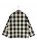 NAOSHIYA CUSTOM FACTORY (直シ屋 カスタム ファクトリー) ブロックチェック シンサレートライナーJKT ブラック×ホワイト サイズ:SIZE L：17000円