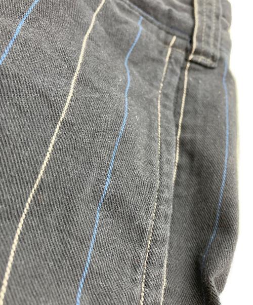 DOUBLE DIAMOND（ダブルダイヤモンド）DOUBLE DIAMOND (ダブルダイヤモンド) ストライプパンツ ネイビー サイズ:-の古着・服飾アイテム