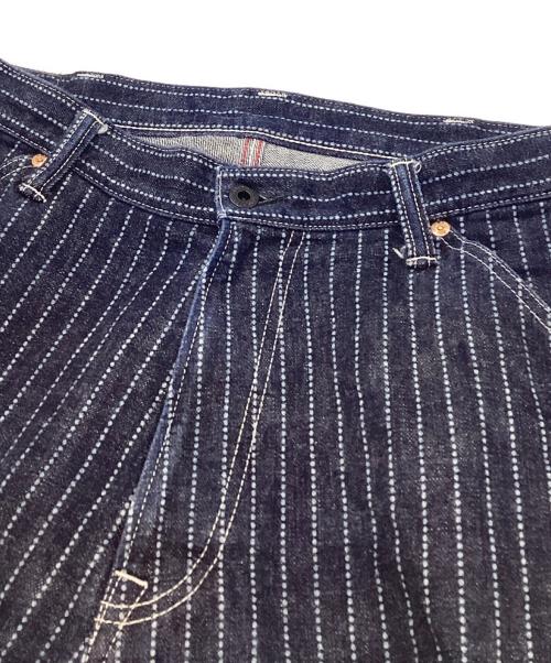 ORIGINAL GARMENT BROTHERS（オリジナル ガーメント ブラザーズ）ORIGINAL GARMENT BROTHERS (オリジナル ガーメント ブラザーズ) ウォバッシュパンツ インディゴ サイズ:91㎝（W36)の古着・服飾アイテム