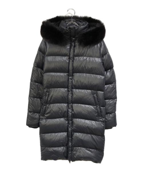 DUVETICA（デュベティカ）DUVETICA (デュベティカ) DENEBファーダウンコート ブラック サイズ:SIZE 38の古着・服飾アイテム