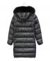 DUVETICA (デュベティカ) DENEBファーダウンコート ブラック サイズ:SIZE 38：12000円