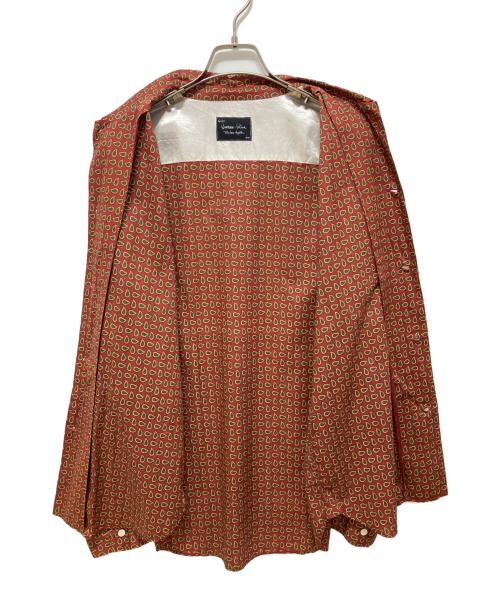 NUMBER (N)INE（ナンバーナイン）NUMBER (N)INE (ナンバーナイン) ペイズリー柄シャツ ブラウン サイズ:SIZE3の古着・服飾アイテム