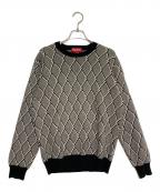 SUPREMEシュプリーム）の古着「chain link sweater」｜グレー