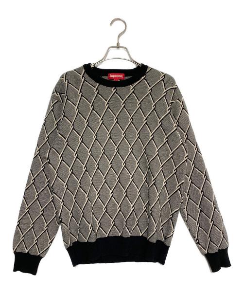 SUPREME（シュプリーム）SUPREME (シュプリーム) chain link sweater グレー サイズ:Sの古着・服飾アイテム