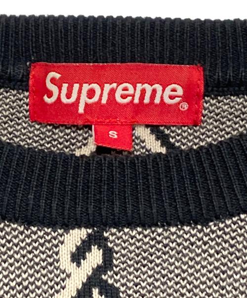 SUPREME（シュプリーム）SUPREME (シュプリーム) chain link sweater グレー サイズ:Sの古着・服飾アイテム