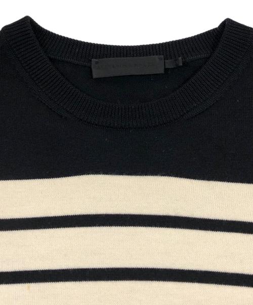 ALEXANDER McQUEEN（アレキサンダーマックイーン）ALEXANDER McQUEEN (アレキサンダーマックイーン) クルーネックニット ブラック サイズ:SIZE Mの古着・服飾アイテム