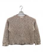 BEARDSLEYビアズリー）の古着「カラーミックスニット」｜レッド