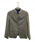 theory projectセオリープロジェクト）の古着「スタンドカラージャケット」｜オリーブ