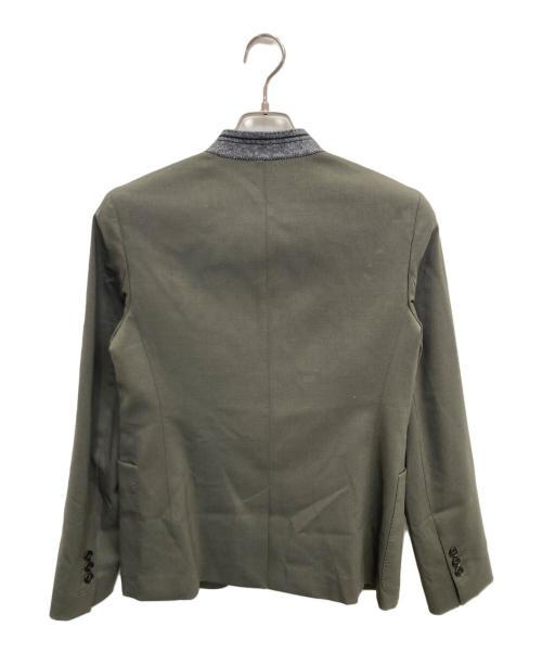 theory project（セオリープロジェクト）Theory Project (セオリープロジェクト) スタンドカラージャケット オリーブ サイズ:2の古着・服飾アイテム