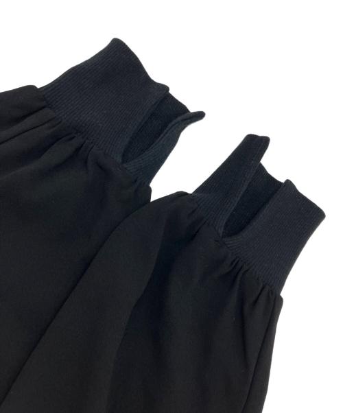 Col Pierrot（コルピエロ）Col Pierrot (コルピエロ) ジョーゼットスソリブパンツ ブラック サイズ:38の古着・服飾アイテム