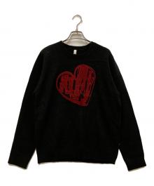 glamb（グラム）の古着「ハートニット」｜レッド