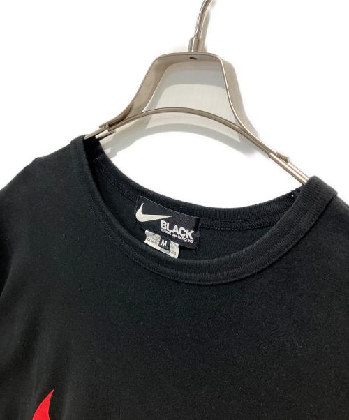 BLACK COMME des GARCONS（ブラックコムデギャルソン）BLACK COMME des GARCONS (ブラックコムデギャルソン) NIKE (ナイキ) プリントTシャツ ブラック サイズ:Mの古着・服飾アイテム