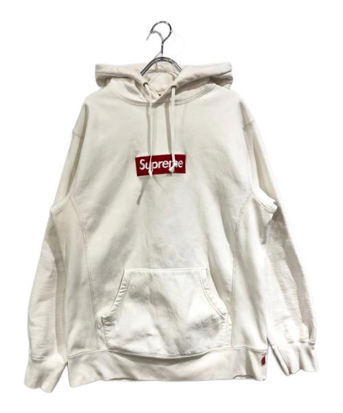 SUPREME（シュプリーム）Supreme (シュプリーム) ボックスロゴフーディー ホワイト サイズ:SIZE Lの古着・服飾アイテム