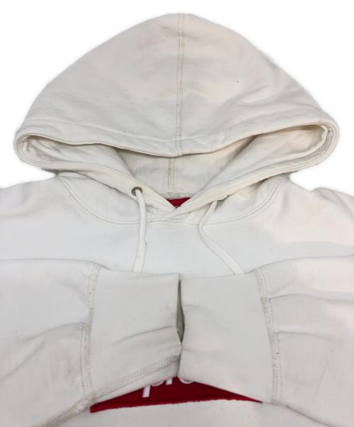SUPREME（シュプリーム）Supreme (シュプリーム) ボックスロゴフーディー ホワイト サイズ:SIZE Lの古着・服飾アイテム