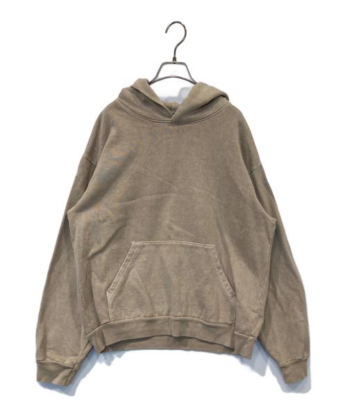 LOS ANGELES APPAREL（ロサンゼルスアパレル）LOS ANGELES APPAREL (ロサンゼルスアパレル) 14ozプルオーバーパーカー ベージュ サイズ:Mの古着・服飾アイテム
