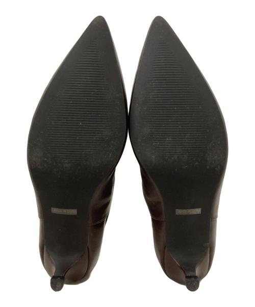 ARPEGE STORY（アルページュストーリー）Arpege story (アルページュストーリー) アンクルビットストレートブーツ ダークブラウン サイズ:24.5の古着・服飾アイテム