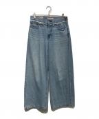 LEVI'S PReMIUM×SLOBE IENAリーバイス プレミアム×スローブ イエナ）の古着「別注 straight デニムパンツ」｜スカイブルー