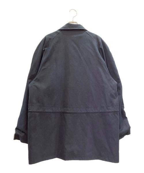 HERMES（エルメス）HERMES (エルメス) スタンドカラーコート ネイビー サイズ:50の古着・服飾アイテム