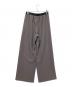 Gabardine K.T (ギャバシンケーティー) パウダーツイルストレッチ ワイドパンツ グレー サイズ:9：4000円