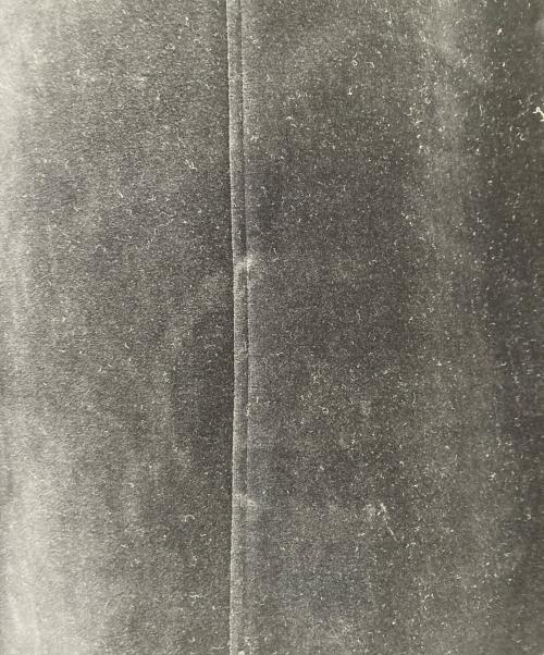 Conte（コンテ）conte (コンテ) ベルベット ボンディング Pコート ブラック サイズ:freeの古着・服飾アイテム