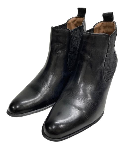 pertini（ペルティニ）pertini (ペルティニ) サイドゴアブーツ ブラック サイズ:SIZE 37の古着・服飾アイテム