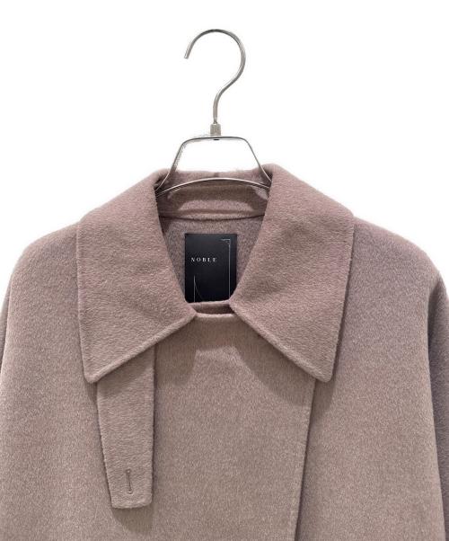 Noble（ノーブル）Noble (ノーブル) Super160s リバードルマンショートコート ブラウン サイズ:36の古着・服飾アイテム