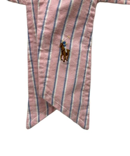 POLO RALPH LAUREN（ポロ・ラルフローレン）POLO RALPH LAUREN (ポロ・ラルフローレン) ボウタイ オックスフォード シャツ ピンク サイズ:SIZE4の古着・服飾アイテム