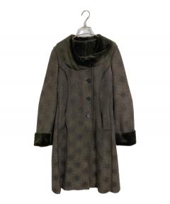 中古・古着通販】FENDI (フェンディ) ファーフード付き ズッカ FF柄