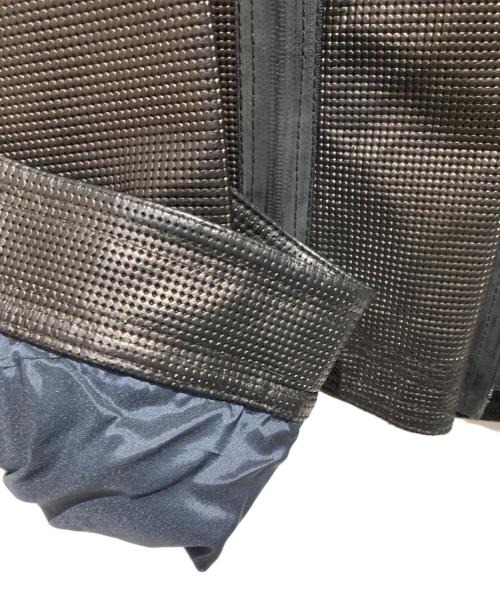 EMPORIO ARMANI（エンポリオ アルマーニ）EMPORIO ARMANI (エンポリオ アルマーニ) パンチングレザージャケット ブラック サイズ:52の古着・服飾アイテム