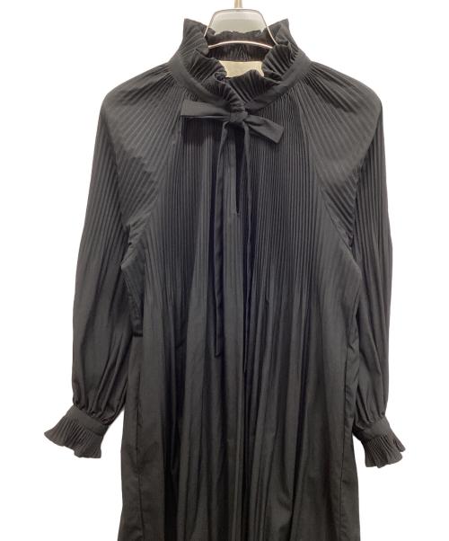 MARILYN MOON（マリリンムーン）MARILYN MOON (マリリンムーン) アコーディオンドレス ブラック サイズ:Freeの古着・服飾アイテム