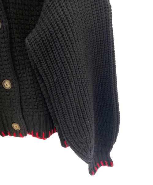Vivienne Westwood RED LABEL（ヴィヴィアンウエストウッドレッドレーベル）Vivienne Westwood RED LABEL (ヴィヴィアンウエストウッドレッドレーベル) オーブ刺繍カーディガン ブラック サイズ:00の古着・服飾アイテム