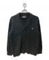 VIVIENNE WESTWOOD ANGLOMANIA（ヴィヴィアンウエストウッドアングロマニア）の古着「ケーブルニットカーディガン」｜グレー