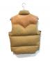 RockyMountainFeatherBed (ロッキーマウンテンフェザーベッド) WAREHOUSE (ウエアハウス) ドビーツイル ダウンベスト　290-232-53 ブラウン サイズ:40：27000円