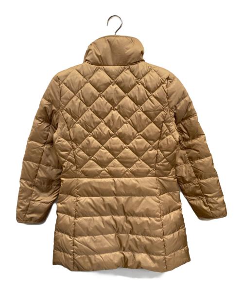 LAUREN RALPH LAUREN（ローレンラルフローレン）LAUREN RALPH LAUREN (ローレンラルフローレン) フェイクシアリングトリム キルテッド ダウン コート ブラウン サイズ:XS 未使用品の古着・服飾アイテム