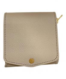 ATELIER MOKU（アトリエモク）の古着「小さく薄い財布 SAKU ver3 PLUS Noblessa」｜グレージュ