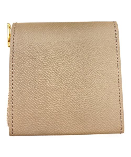 ATELIER MOKU（アトリエモク）ATELIER MOKU (アトリエモク) 小さく薄い財布 SAKU ver3 PLUS Noblessa グレージュの古着・服飾アイテム