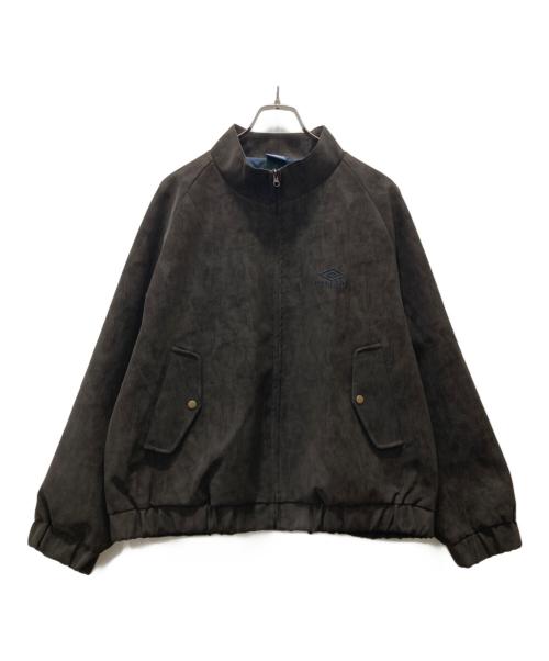 UMBRO（アンブロ）UMBRO (アンブロ) FREAK'S STORE (フリークスストア) SP Brushed Stand Collar Blouson ブラウン サイズ:XLの古着・服飾アイテム