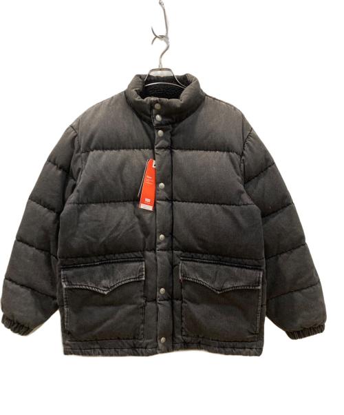 LEVI'S（リーバイス）LEVI'S (リーバイス) スーパーデニムダウンジャケット ブラック サイズ:Sの古着・服飾アイテム