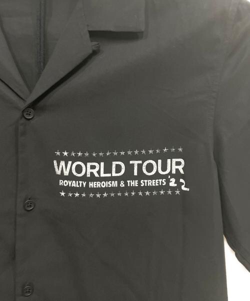 Ksubi（スビ）Ksubi (スビ) Paste Up Resort Shirt in Black ブラック サイズ:Sの古着・服飾アイテム
